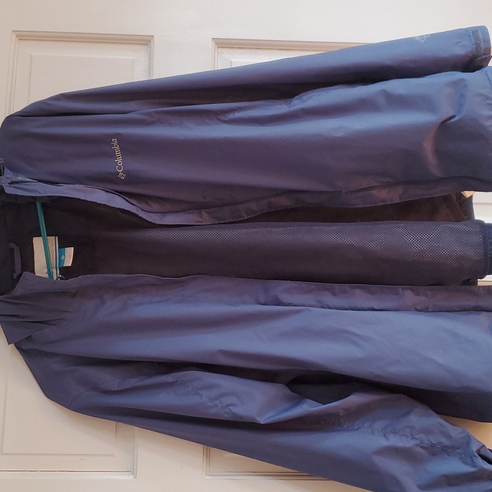 Womens 1X Columbia Omni-Tech Arcadia Rain Jacket